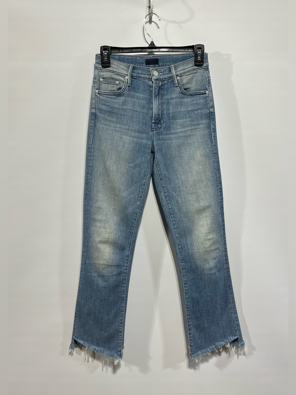 MOTHER Insider Crop Two Step Fray In When Sparks Fly Size 25 Inseam 26”